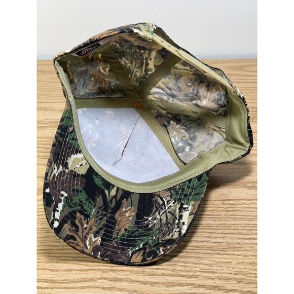Vintage Chevrolet Uebelhoer & Sons Jasper Indiana Dealership Snapback Hat‎ Camo - Picture 6 of 8